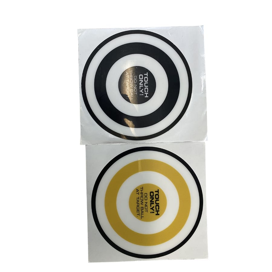 AbSolo Black & Yellow target Stickers (set)