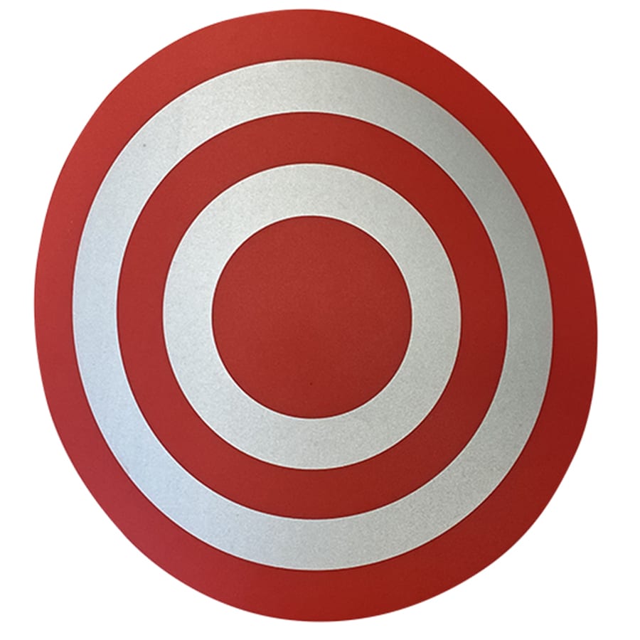 TargetAbs Target Sticker - Red