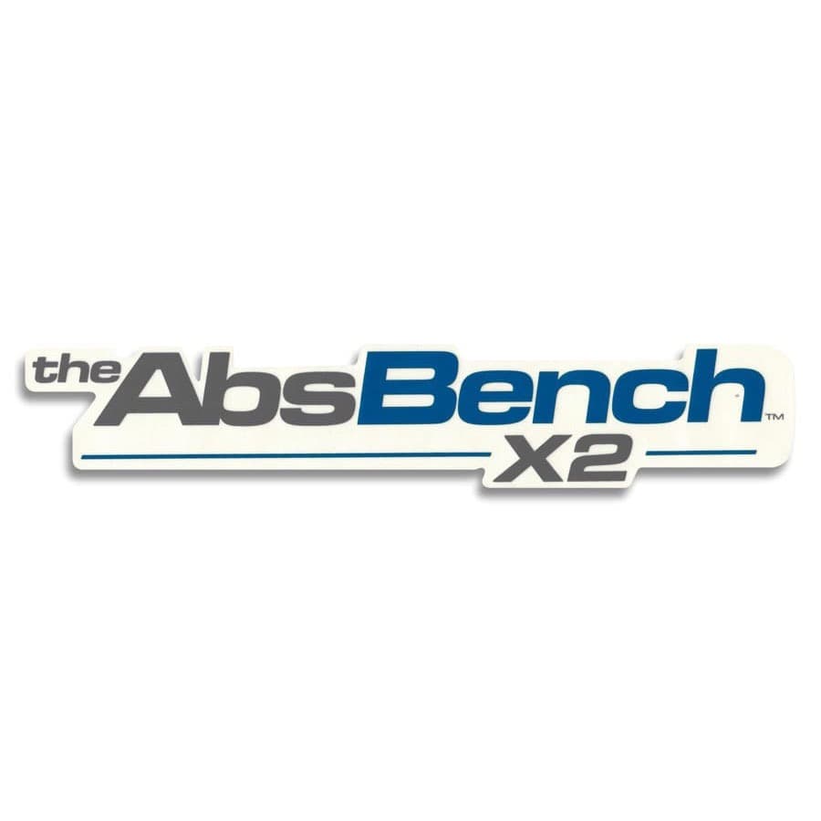 Instruction Decal for AbsBench™ X2