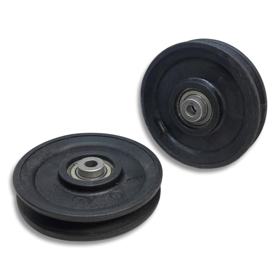 Glute Coaster™ Pulley Internal top & bottom pulleys The Abs Company