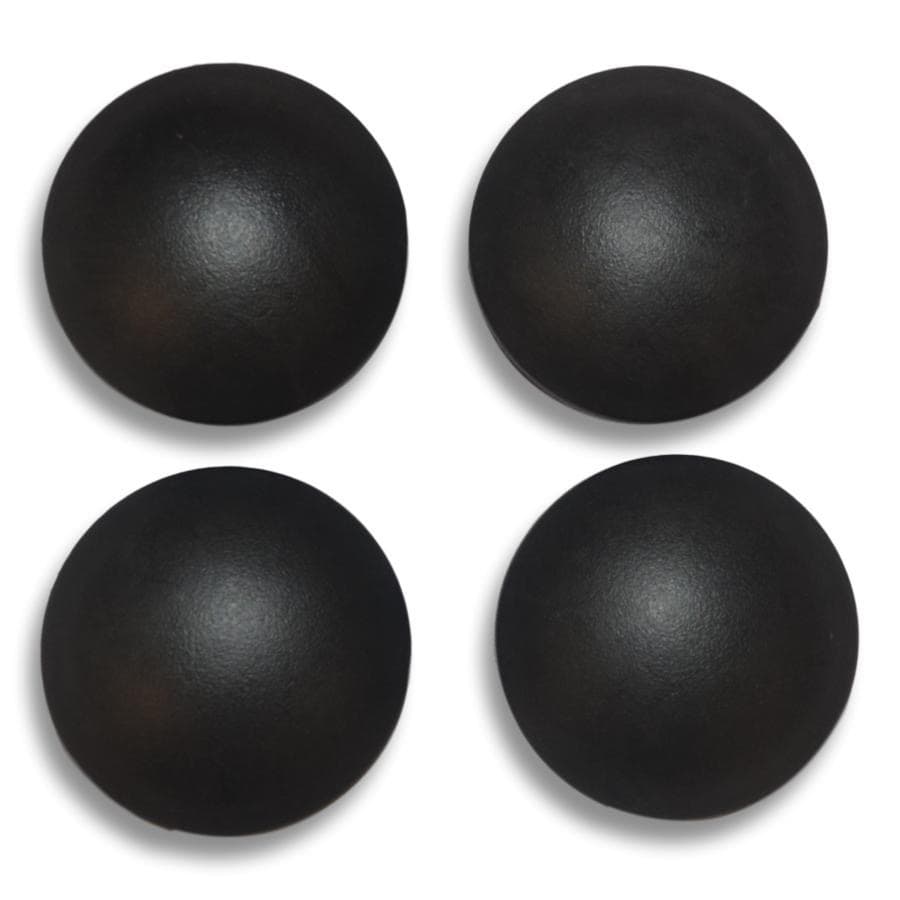 Rail End Caps - PS500/PS750/AbCoaster® Black (set of 4)
