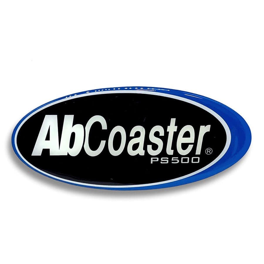 Oval Front Panel Decal for AbCoaster® PS500