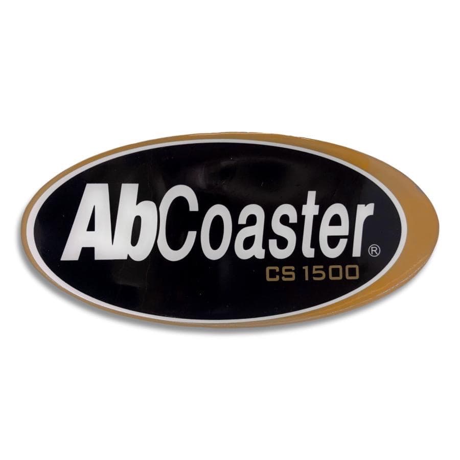 Oval Front Panel Bubble Sticker for CS1500